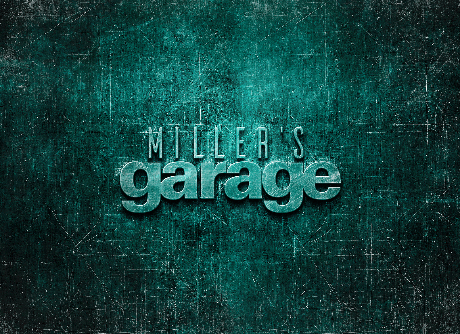 Millers' Garage - alternatywna wersja logotypu