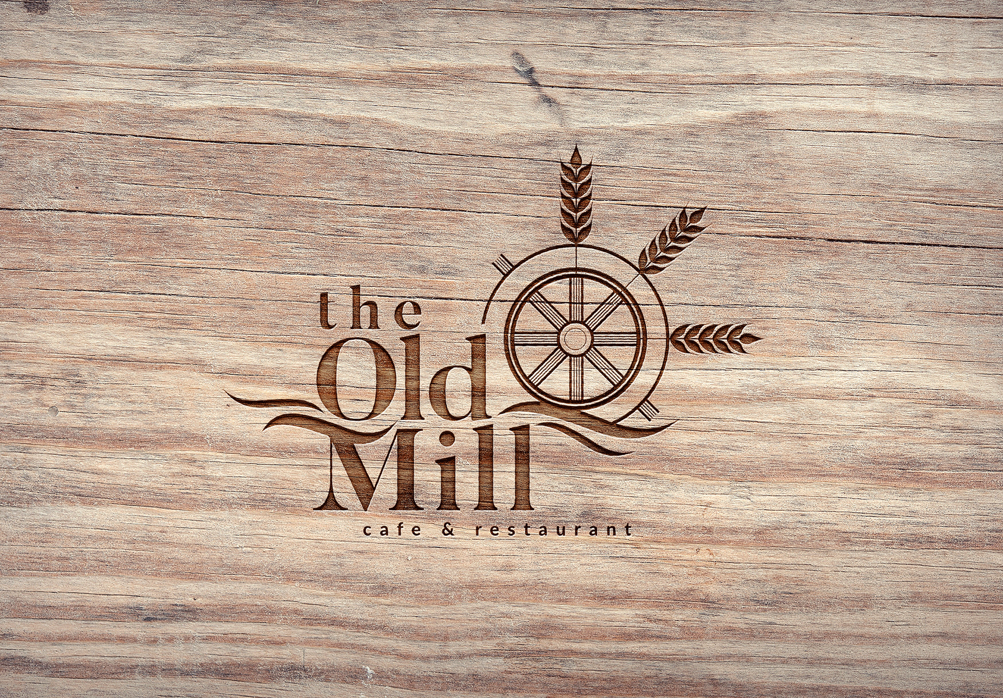 The Old Mill - alternatywna wersja logo