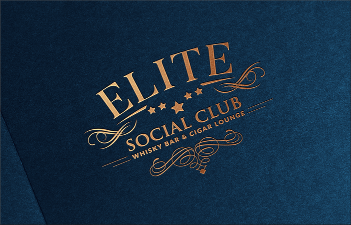 Elite Social Club Whisky Bar & Cigar Lounge - alternatywna wersja logo