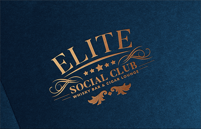 Elite Social Club Whisky Bar & Cigar Lounge - alternatywna wersja logo