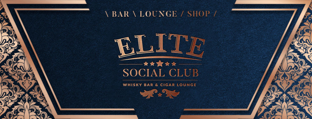 Elite Social Club Whisky Bar & Cigar Lounge - nagłówek na FB