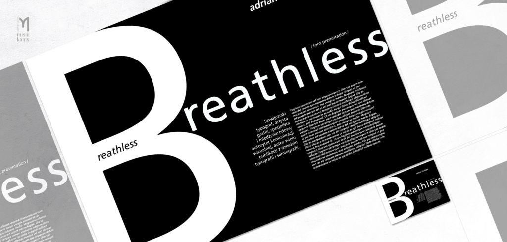 Projektowanie typograficzne - Adrian Frutiger