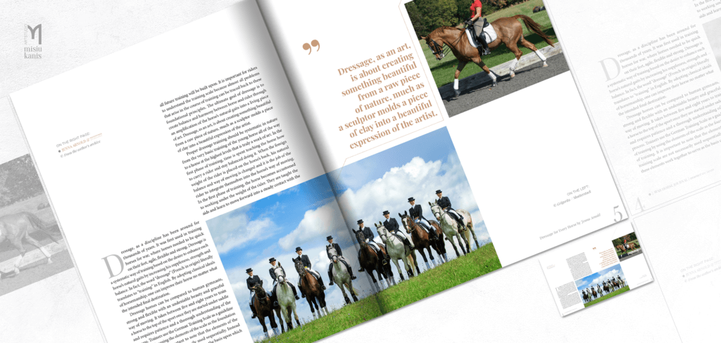 War Horse Magazine - rozkładówka artykułu