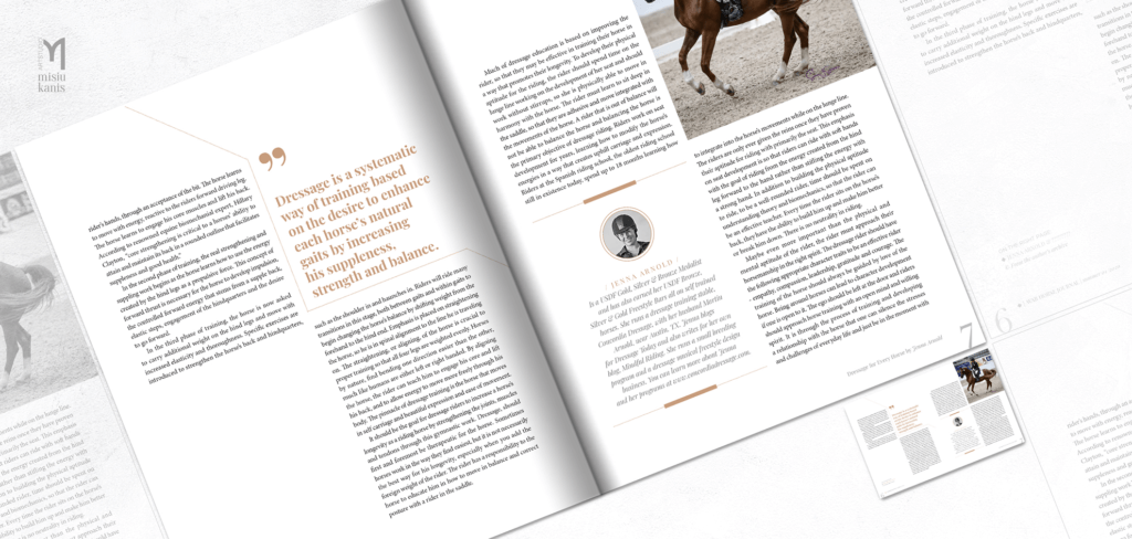 War Horse Magazine - rozkładówka artykułu