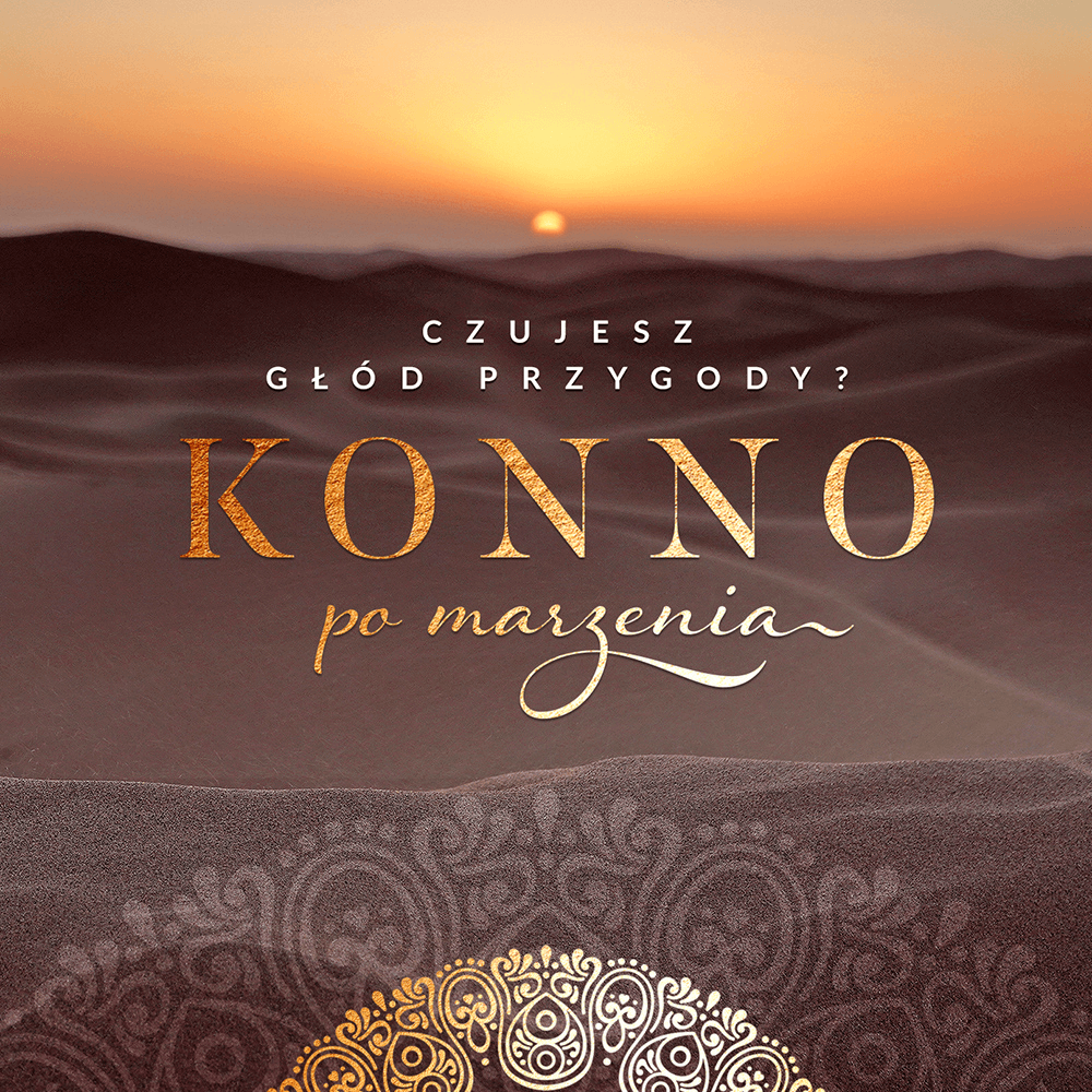 Konno po marzenia - post na Facebook, Instagram