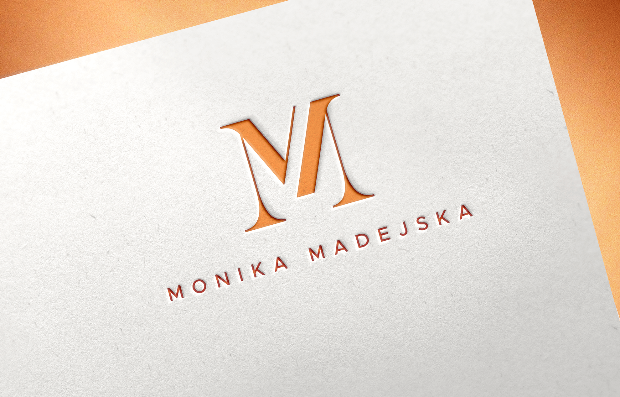 Monika Madejska Przywracam Spokój - aleternatywna wersja logo