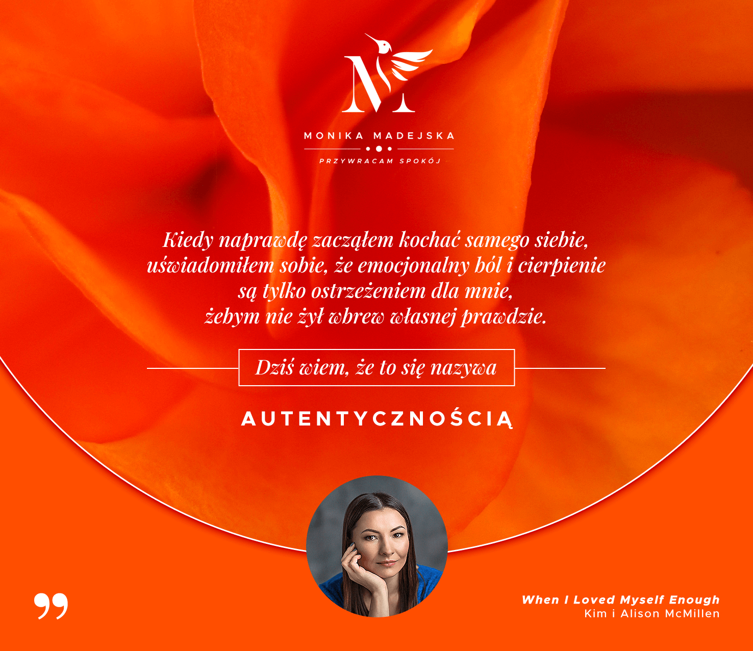 Monika Madejska - post na Facebook