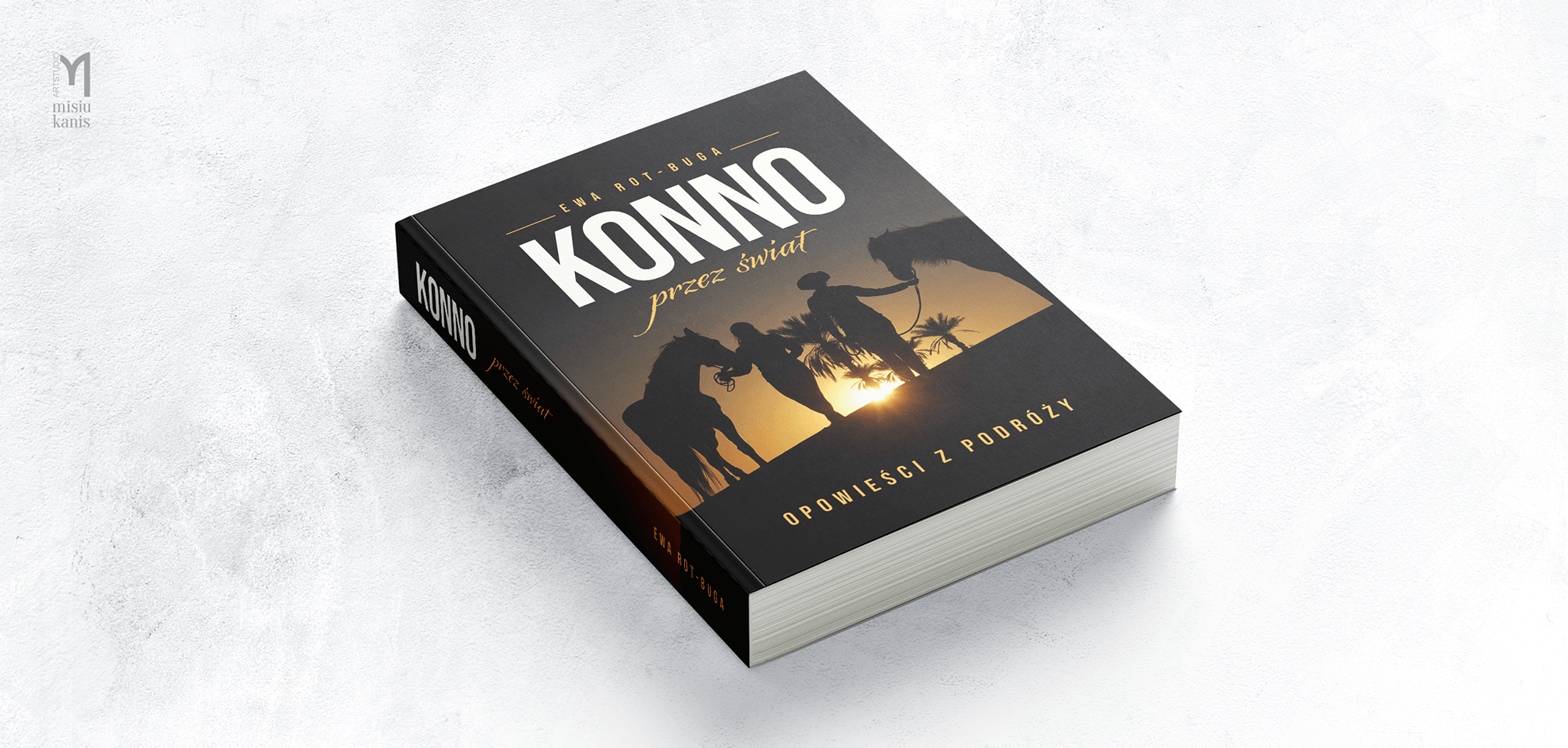 Konno przez świat - okładka książki
