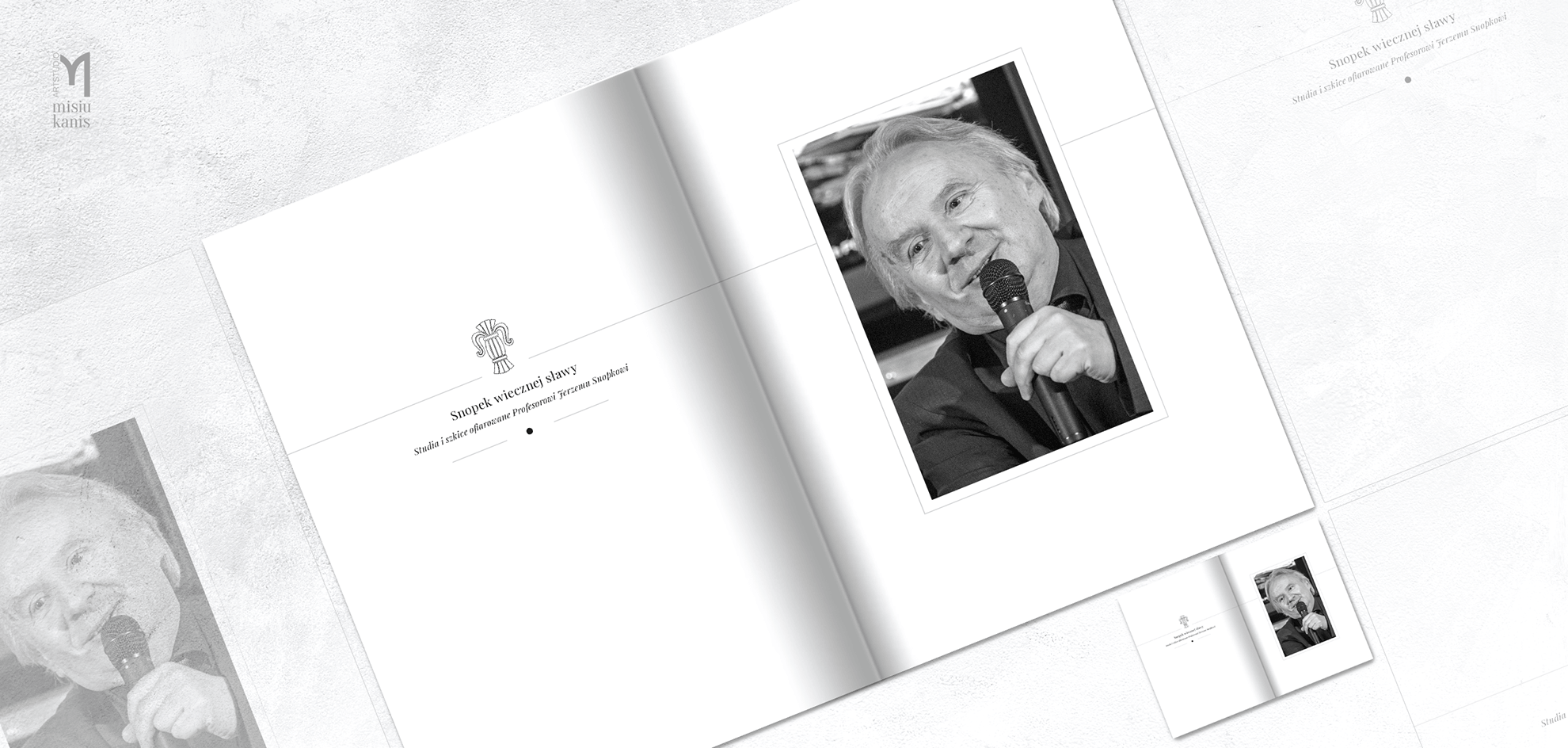 Snopek wiecznej sławy - rozkładówka książki